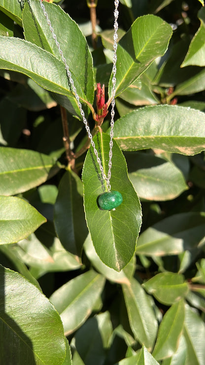 Emerald Solo • 925 Sterling Silver