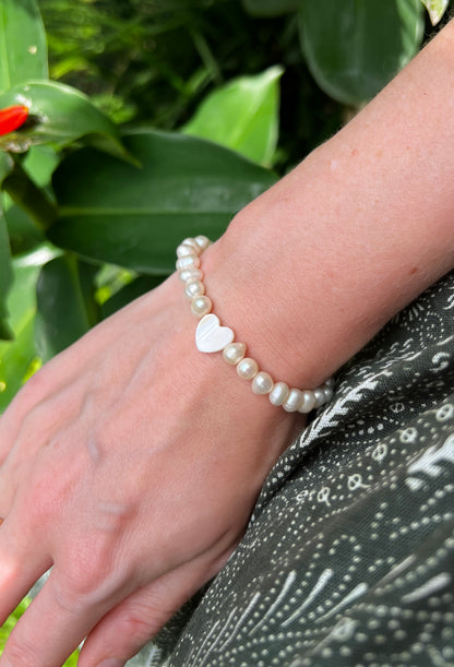 natural pearl bracelet wedding