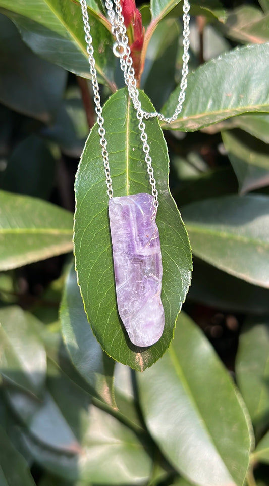 Inner growth x Harmony • Necklace • Amethyst & 925 Sterling Silver