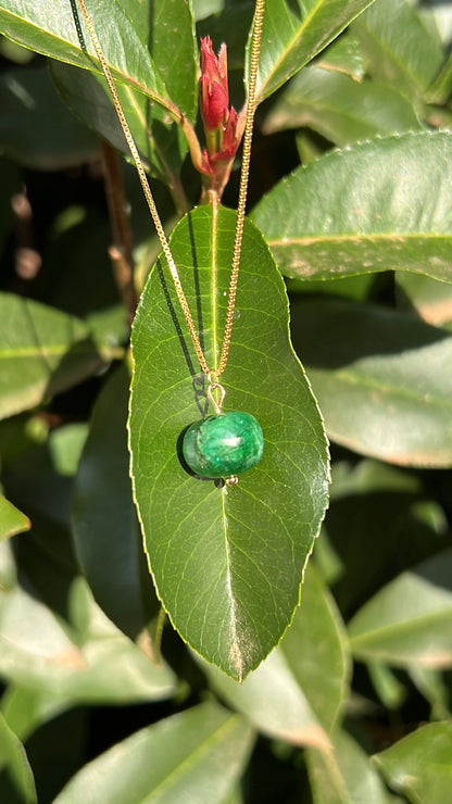 Emerald Solo • 18K Gold Filled