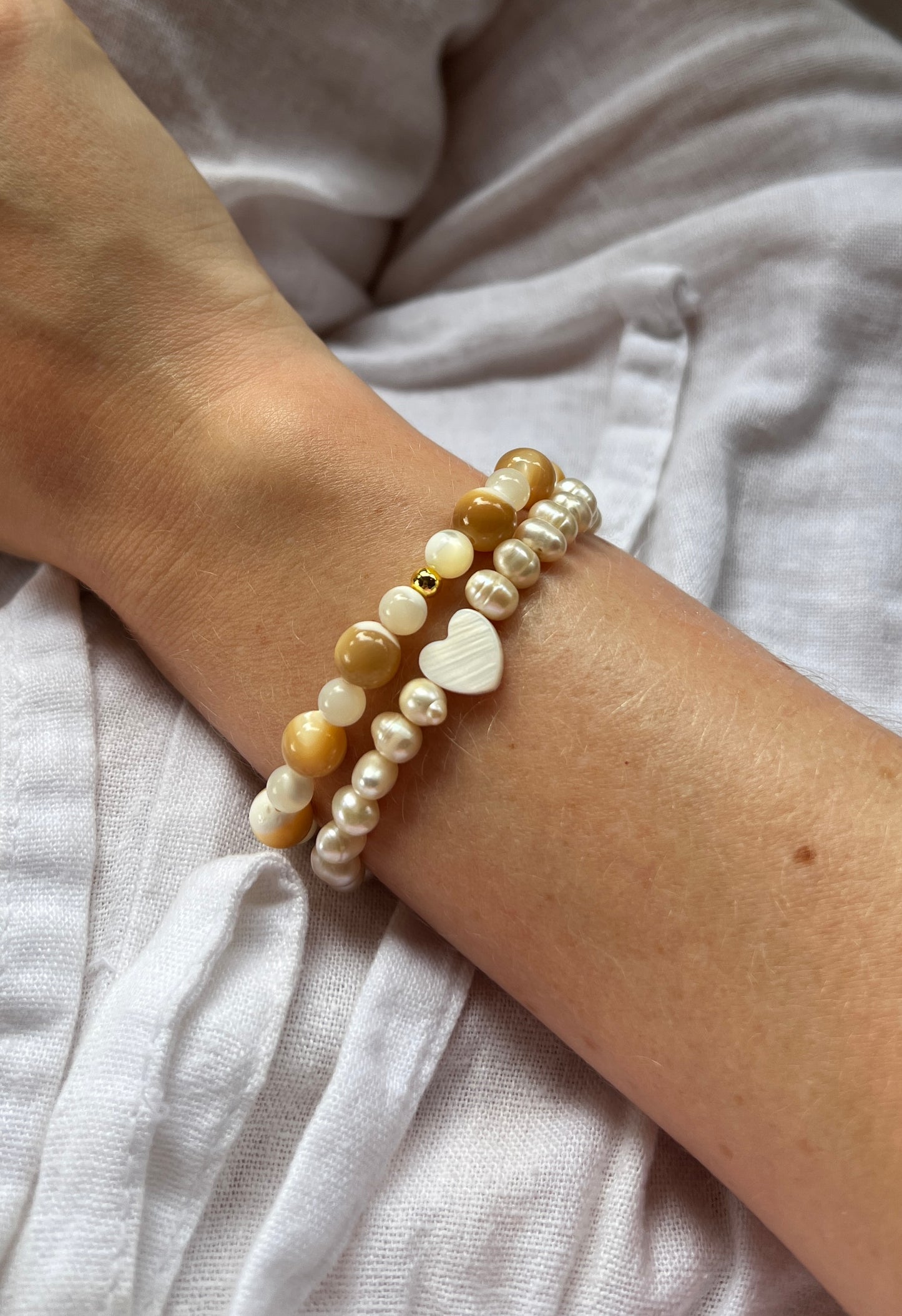 natural pearl bracelet wedding