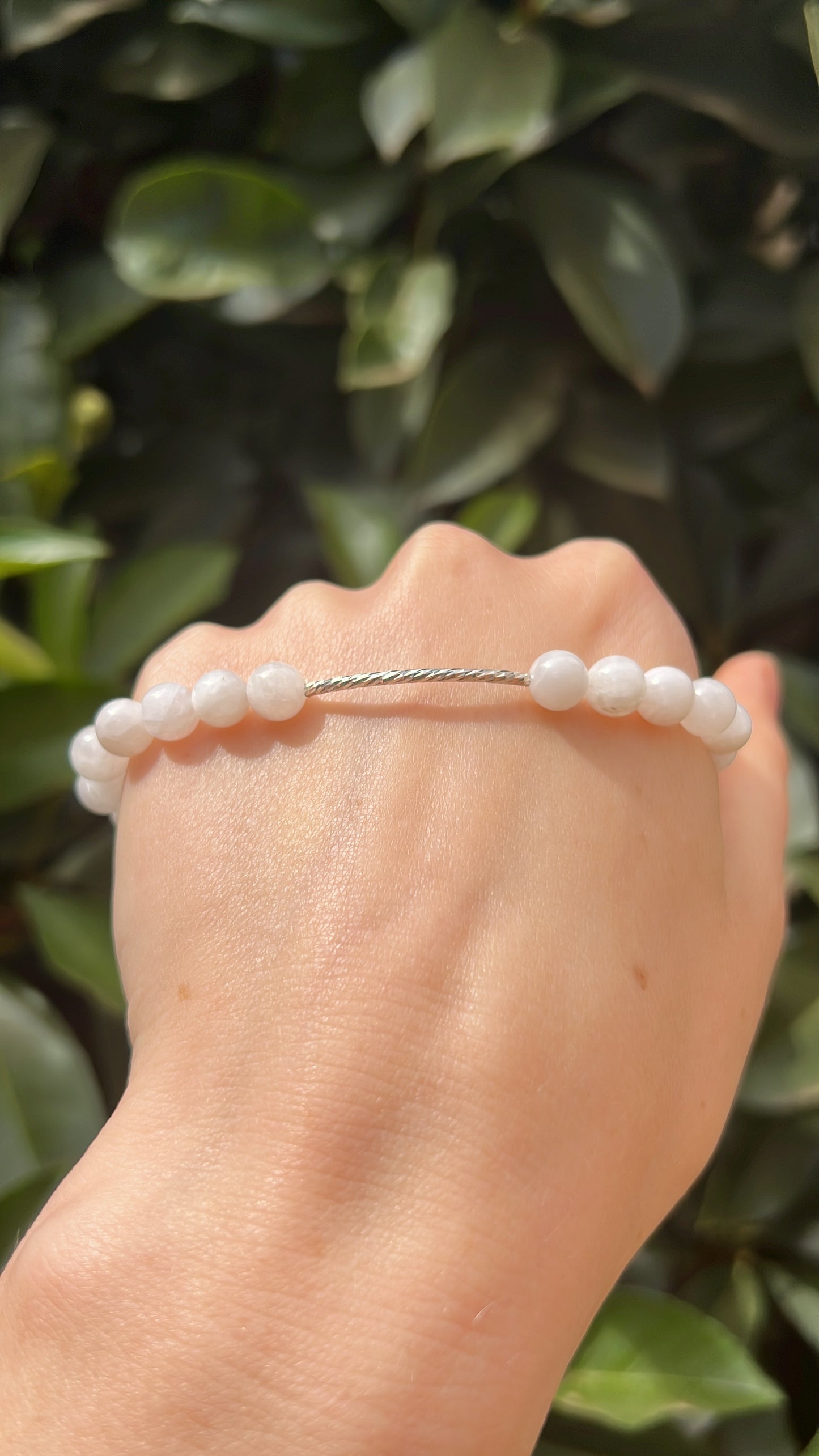 Intuition x Balance • Bracelet • Moonstone & 925 Sterling Silver