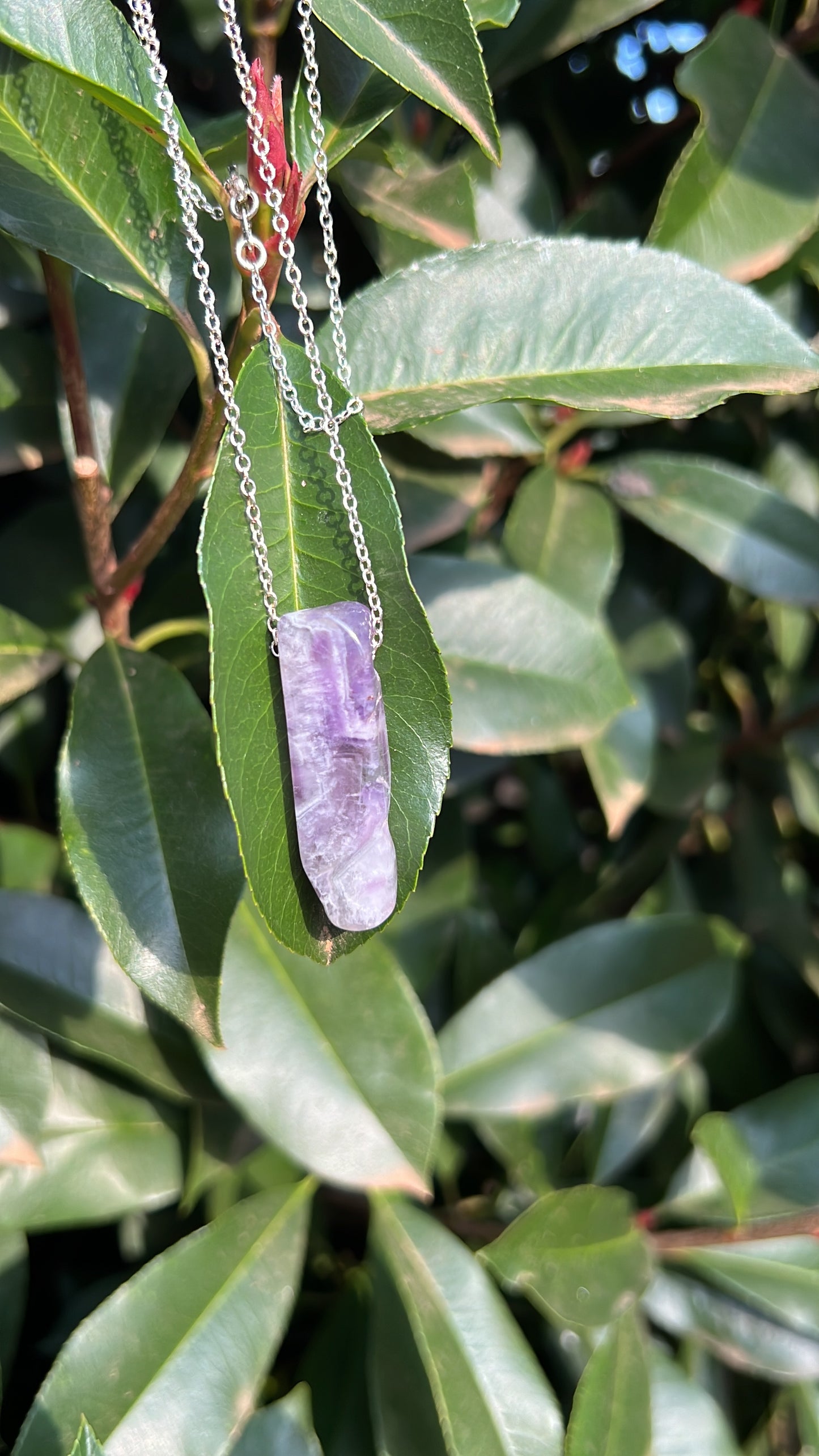 Inner growth x Harmony • Necklace • Amethyst & 925 Sterling Silver