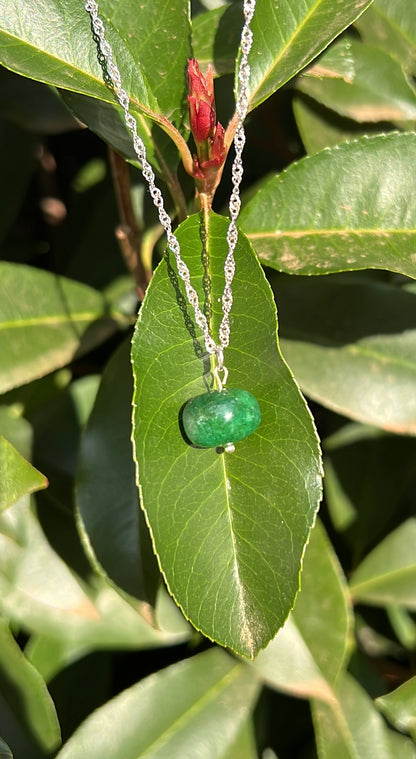 Emerald Solo • 925 Sterling Silver