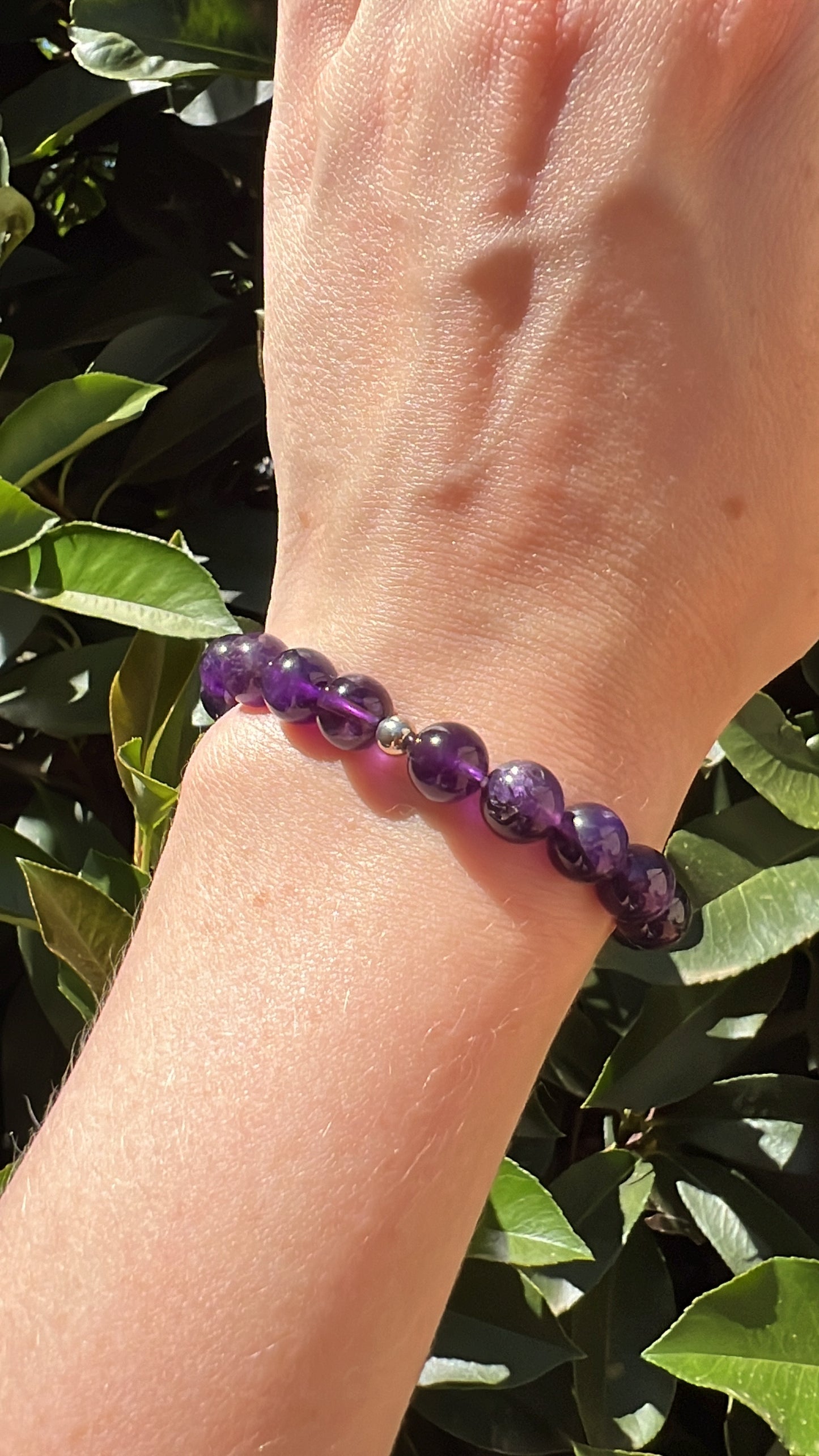 Growth x Peace • Bracelet • Amethyst