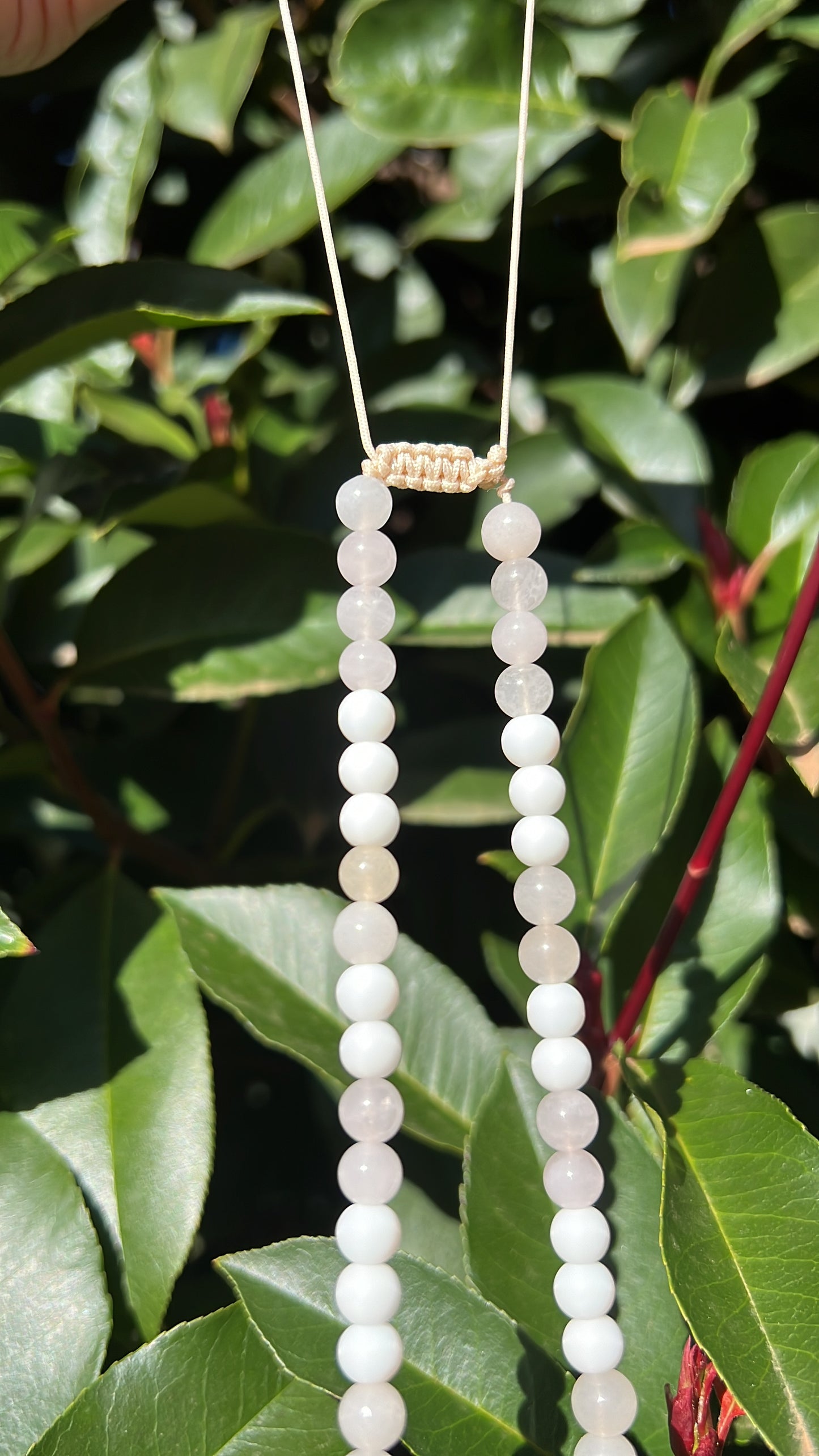 Harmony • Howlite, White Agate, Rose Quartz & Pink Aventurine