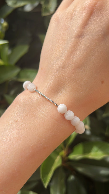 Intuition x Balance • Bracelet • Moonstone & 925 Sterling Silver