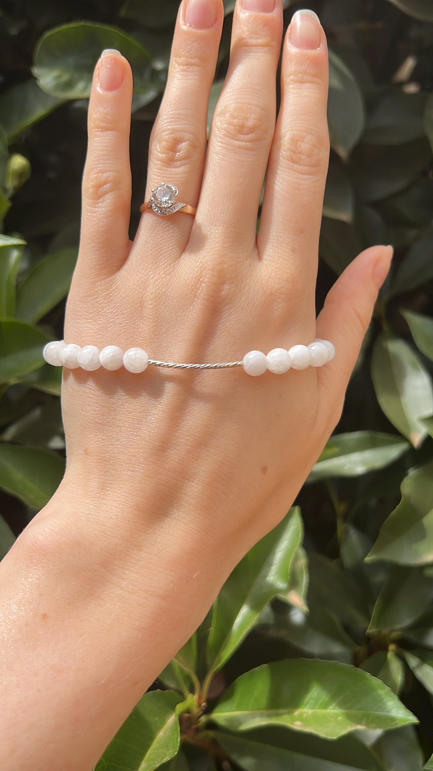 Intuition x Balance • Bracelet • Moonstone & 925 Sterling Silver