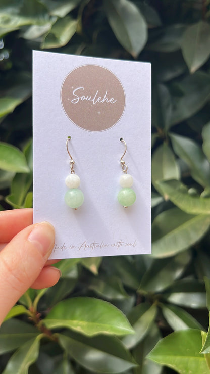 New beginnings x Fertility • Burmese Jade & Moonstone