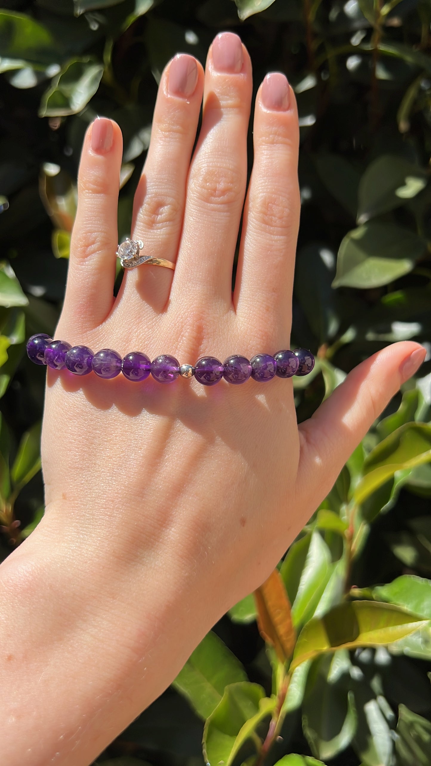 Growth x Peace • Bracelet • Amethyst