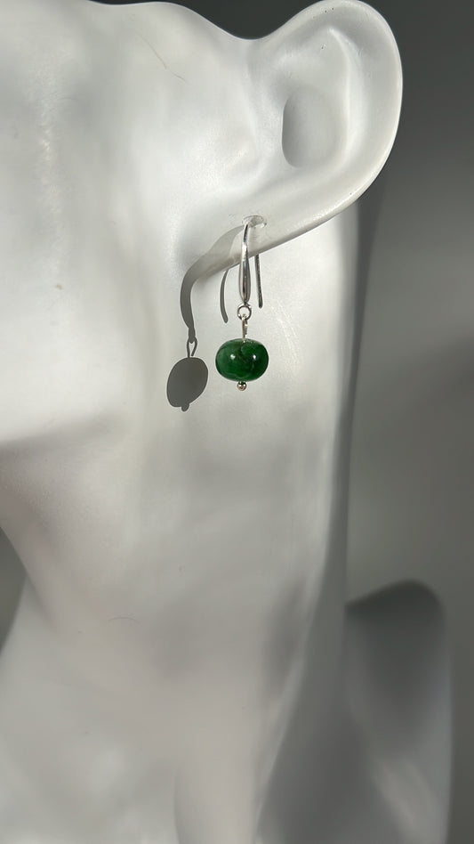 emerald earrings