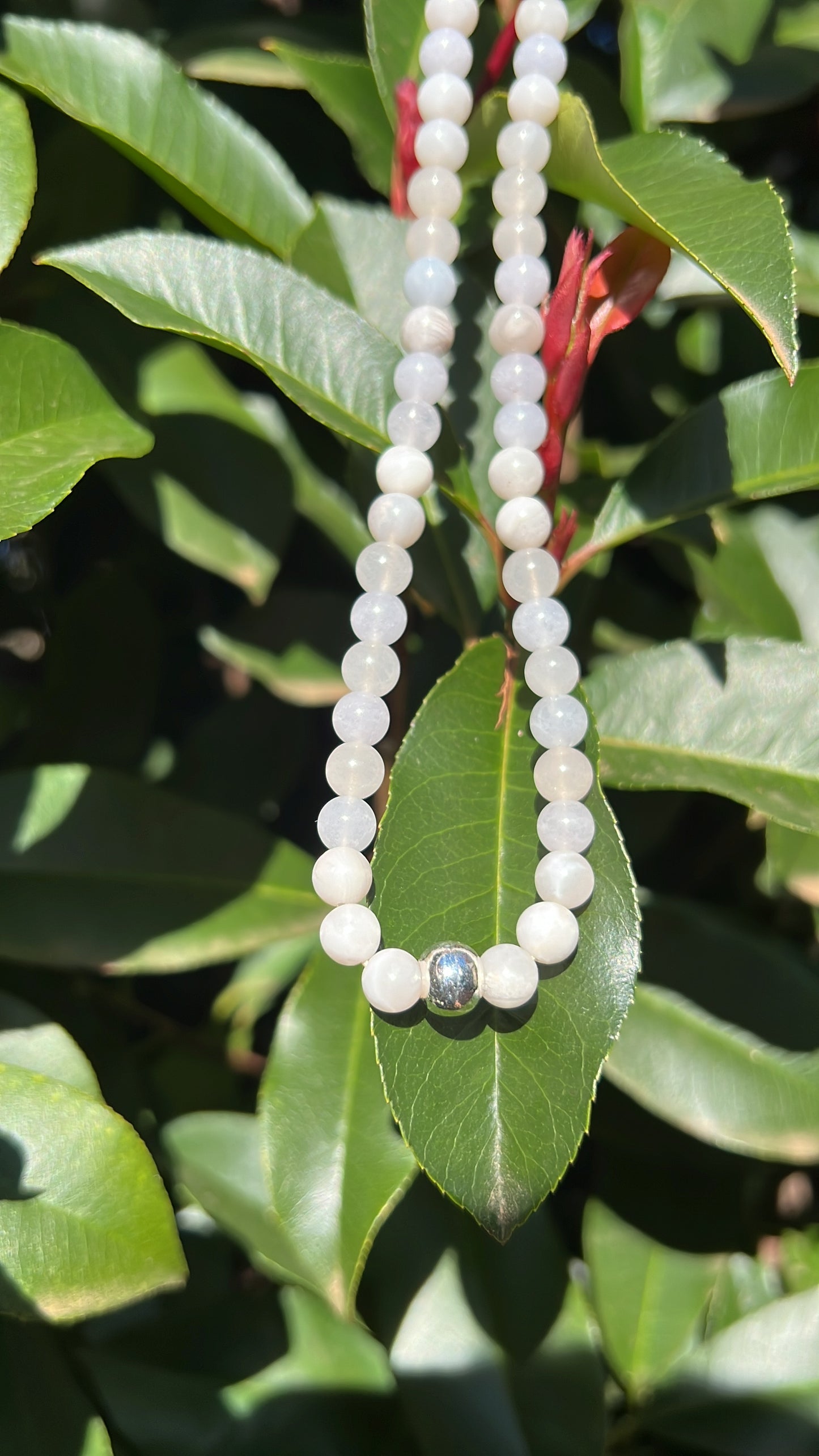 Bloom • Aquamarine, White Agate & Pink Aventurine