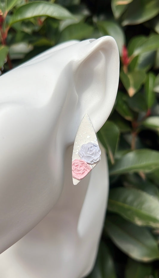 Pastel Romance • Polymer clay  • 925 Silver plated