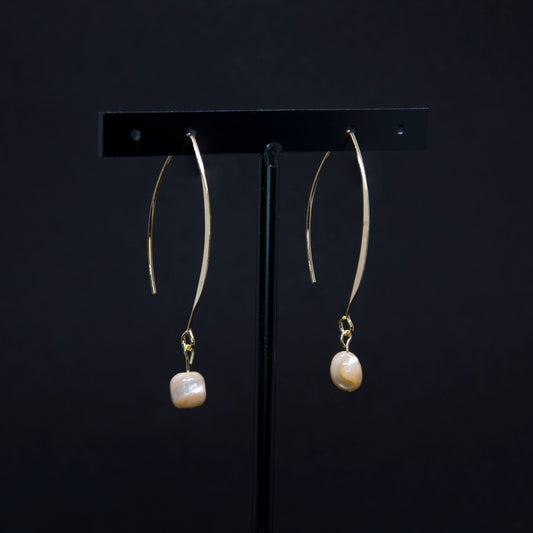 Intuition • Earrings • Shell x 18K Gold plated