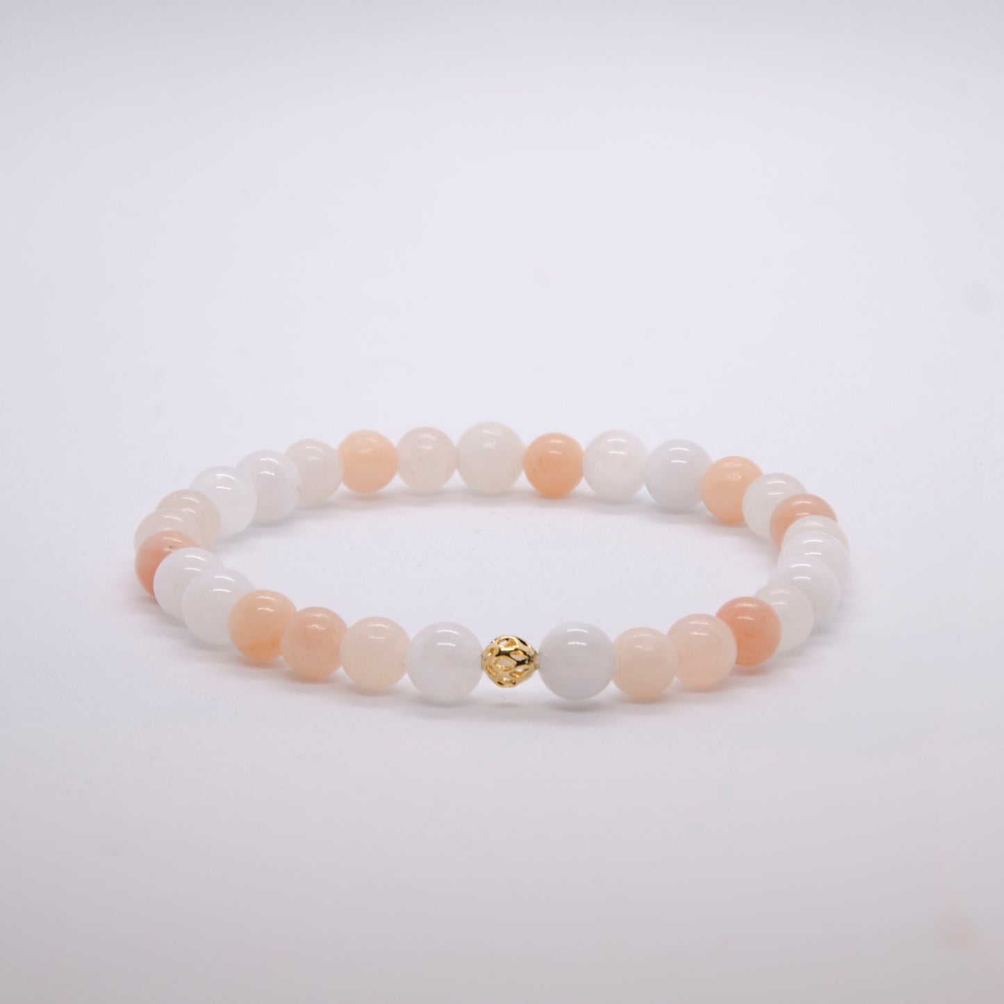 Happiness x Intuition • Bracelet • Pink Aventurine & Moonstone