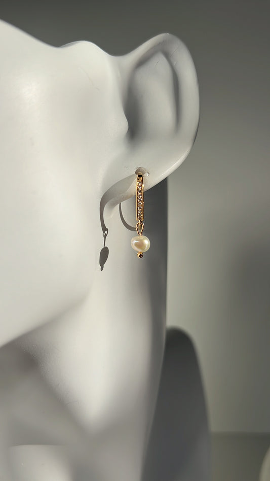 Golden Pearl Harmony •  18K Gold plated