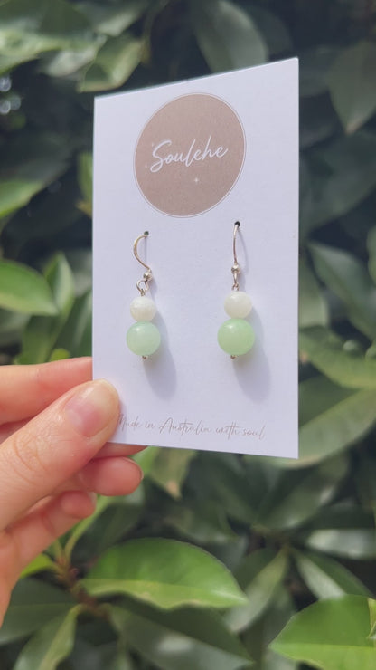 New beginnings x Fertility • Burmese Jade & Moonstone