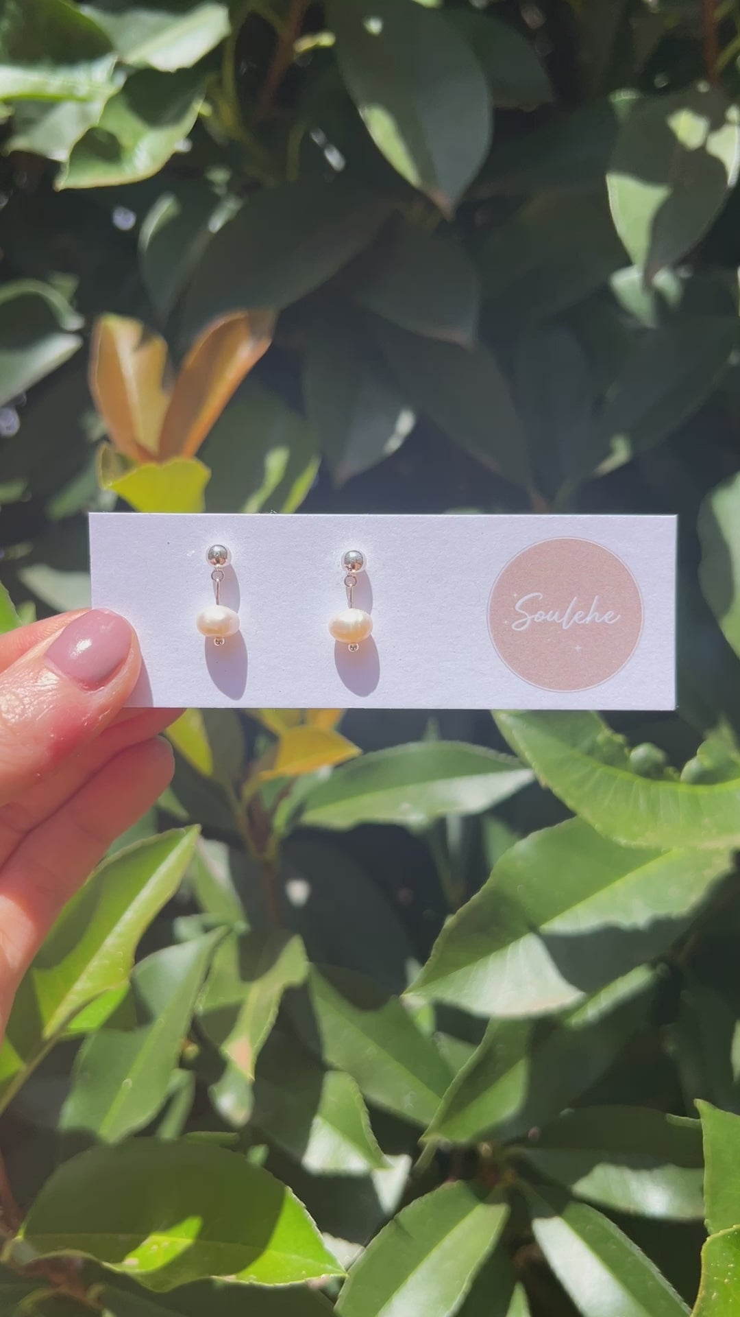 natural pearl earrings