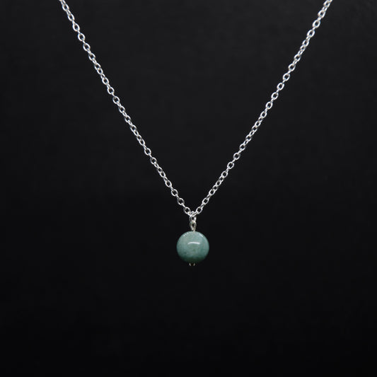 Jade Stone Necklace | Jade Crystal Necklace | Soulehe