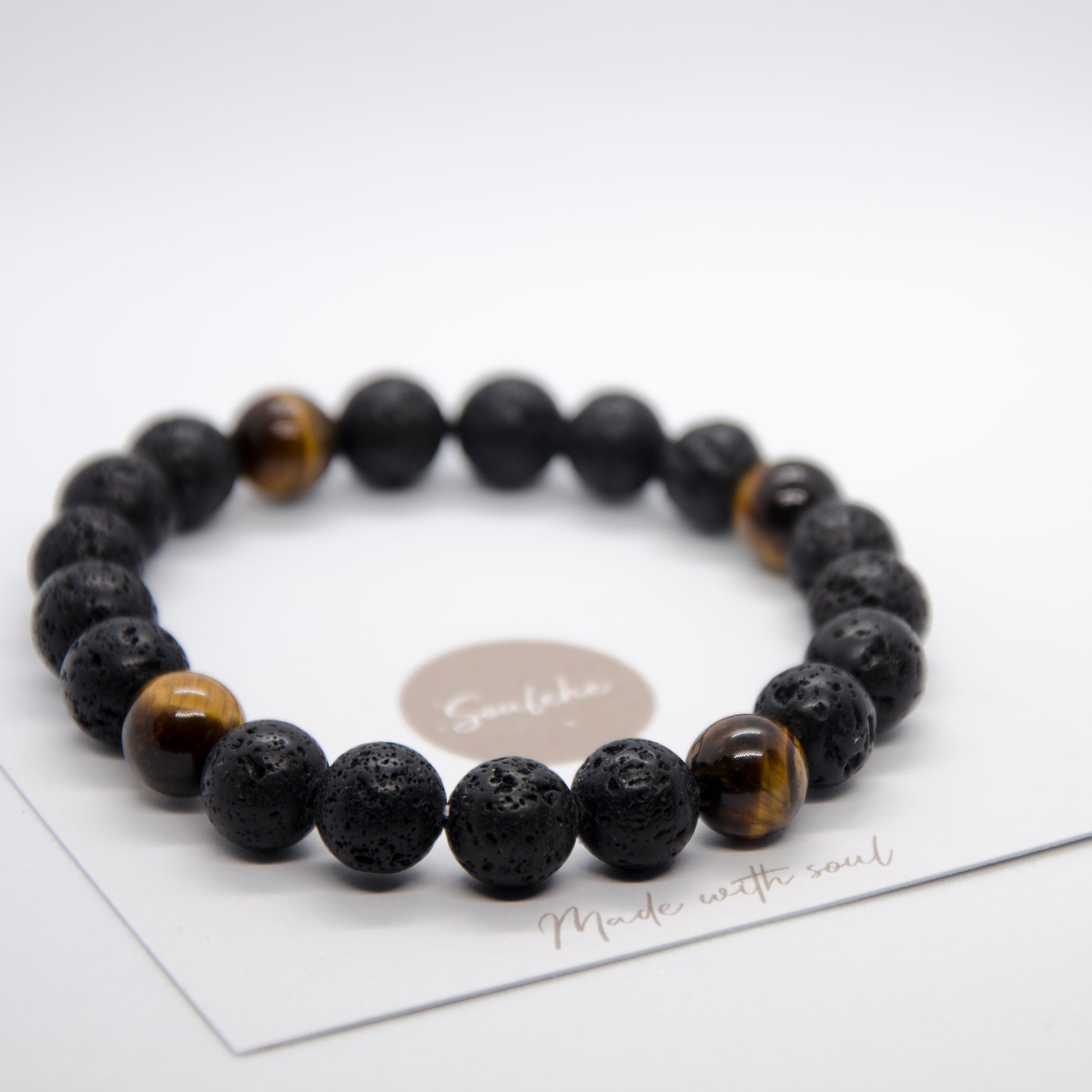 Black Lava Bracelet