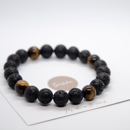 Black Lava Bracelet