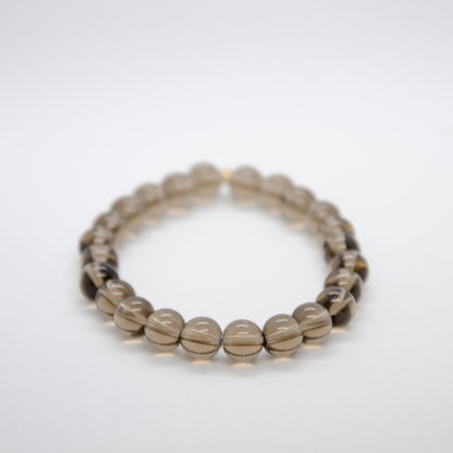 Smoky Quartz Bead Bracelet | Smoky Quartz Bracelet | Soulehe